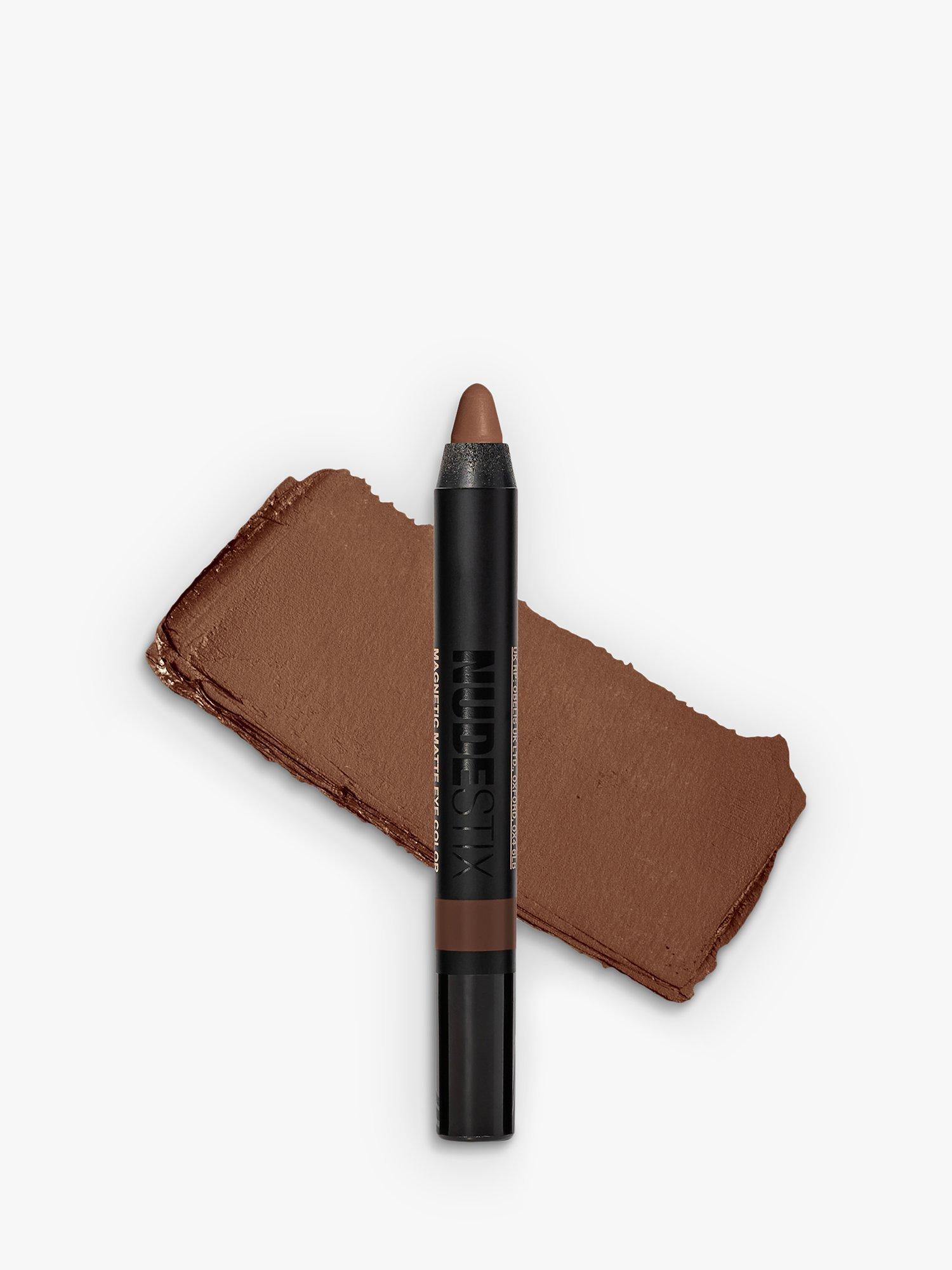 Product image 1 of 6, which shows Nudestix Magnetic Matte Eye Colour Pencil, Chocolate