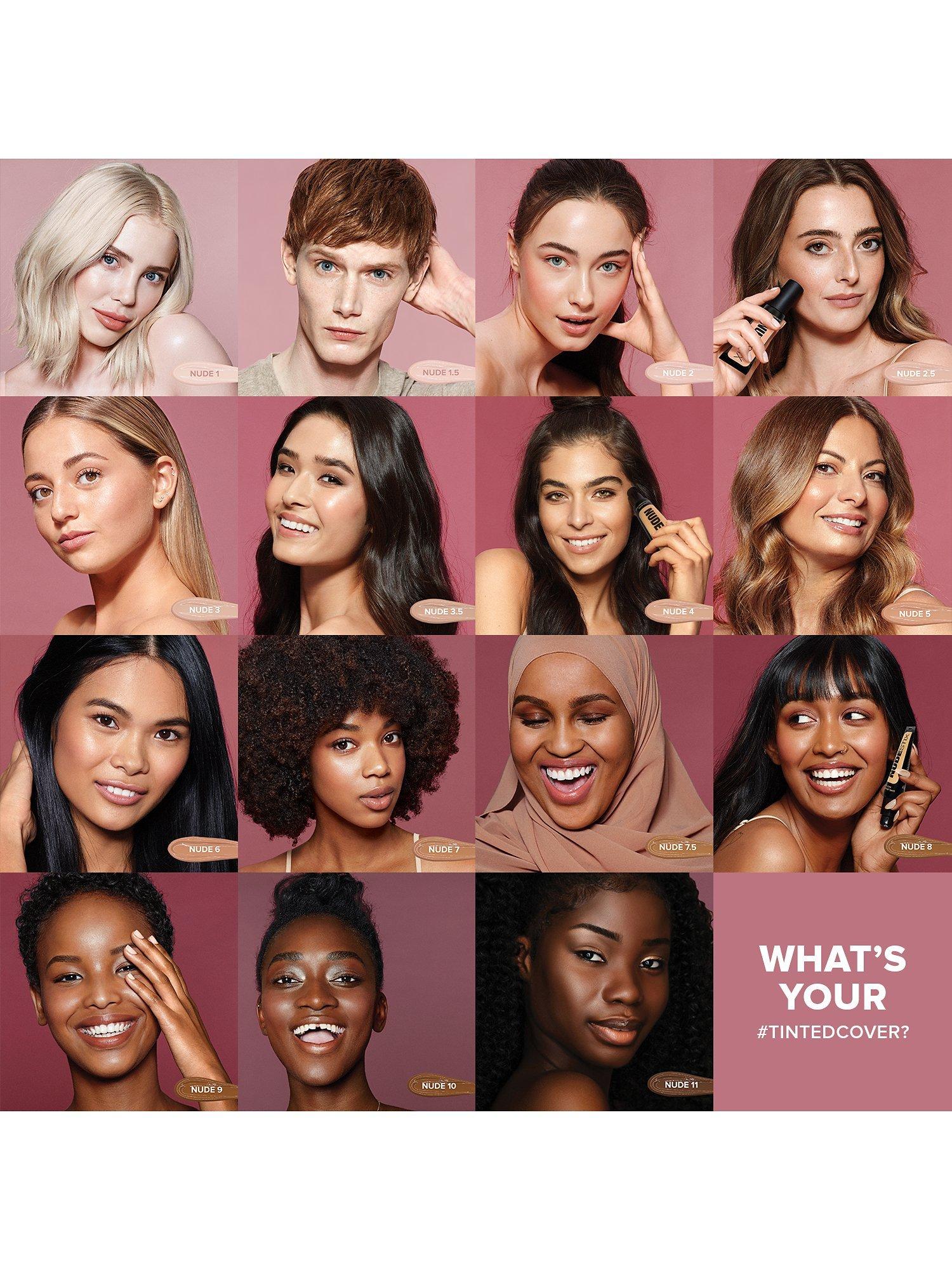 Product image 10 of 10, which shows Nudestix Tinted Cover Liquid Foundation, Nude 1.5