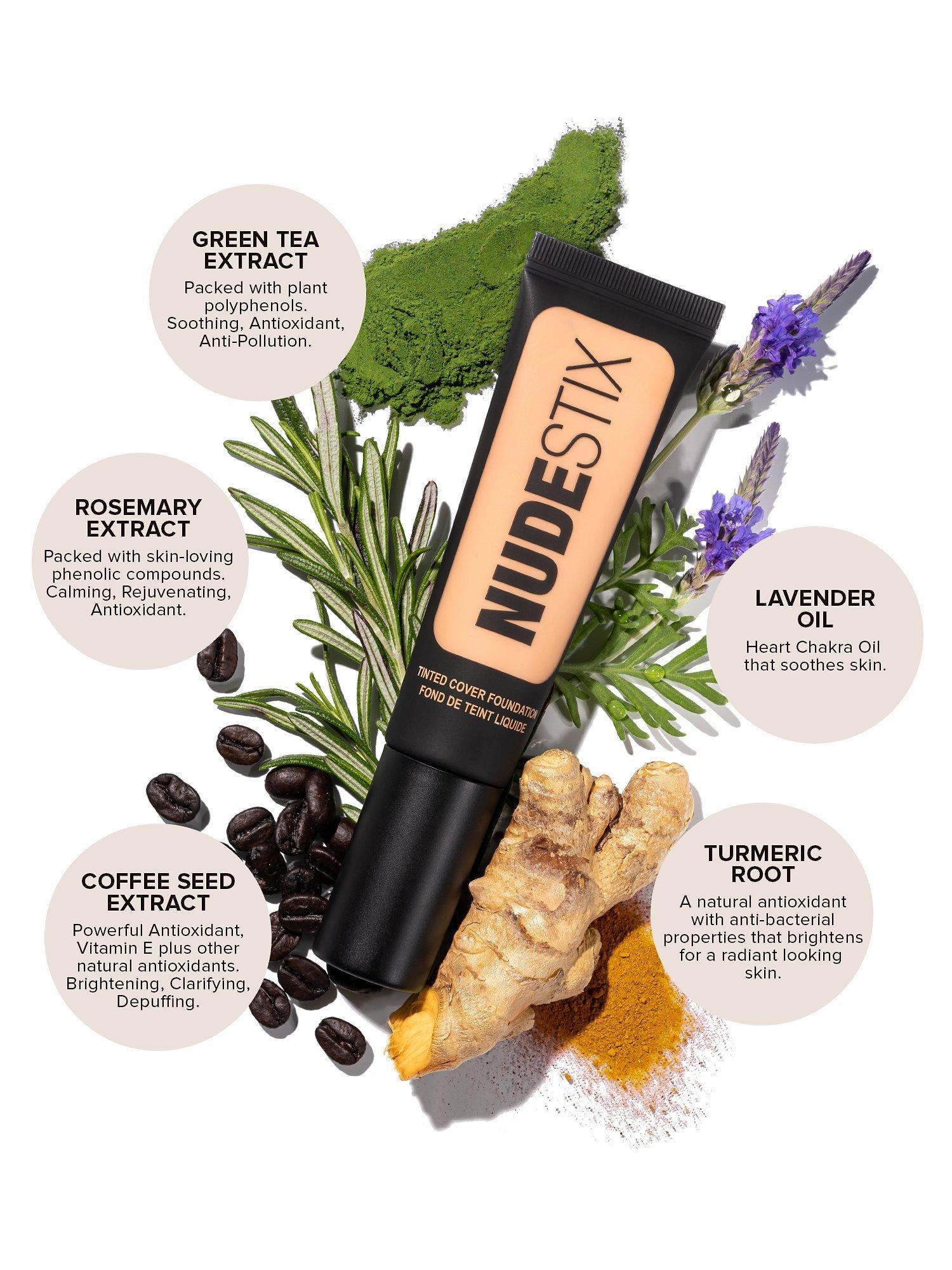 Product image 6 of 10, which shows Nudestix Tinted Cover Liquid Foundation, Nude 1.5
