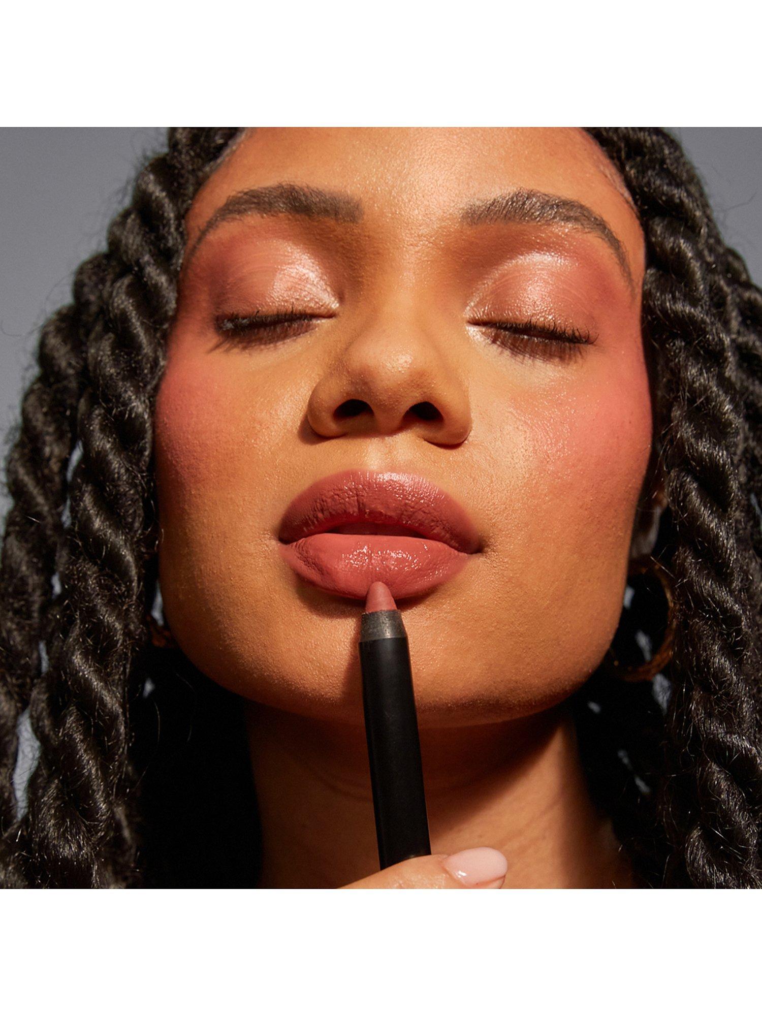 Product image 3 of 6, which shows Nudestix Intense Lip & Cheek Matte Lipstick Pencil, Sunkissed Rose