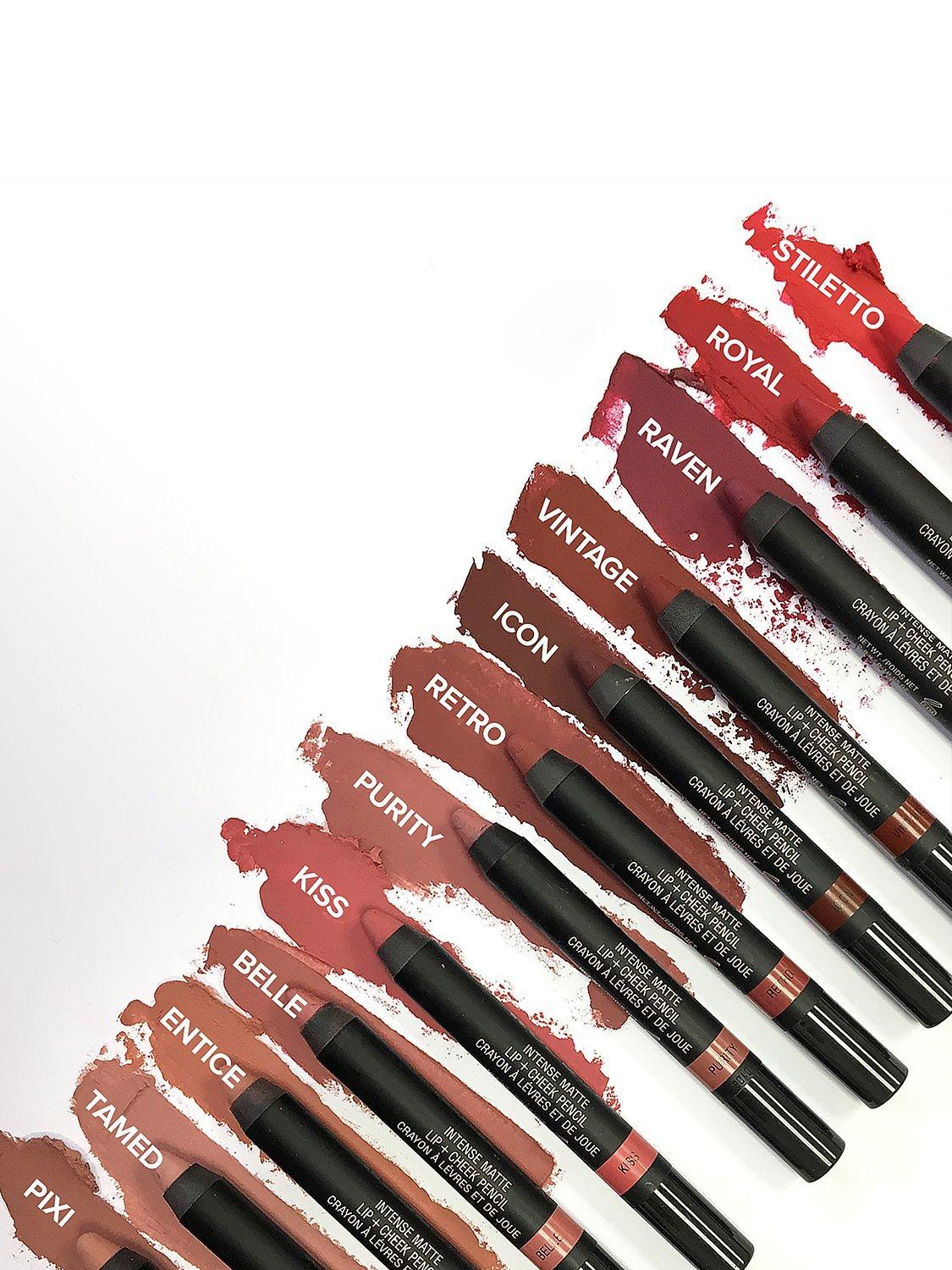 Product image 4 of 5, which shows Nudestix Intense Lip & Cheek Matte Lipstick Pencil, Stiletto