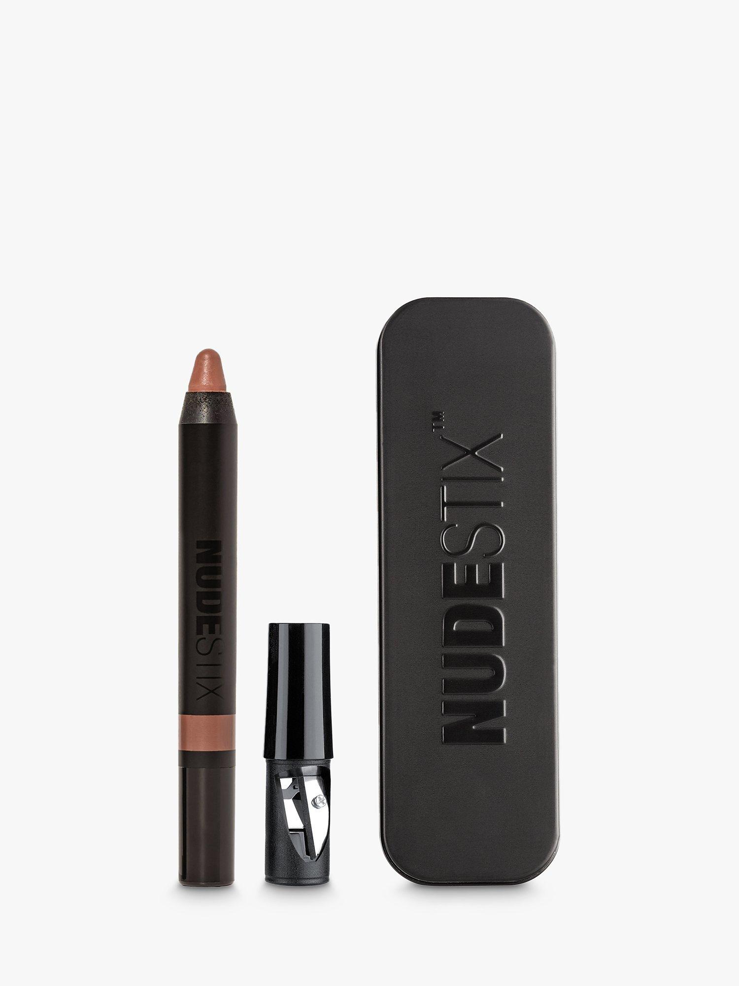 Product image 1 of 7, which shows Nudestix Intense Lip & Cheek Matte Lipstick Pencil, Sunkissed Nude