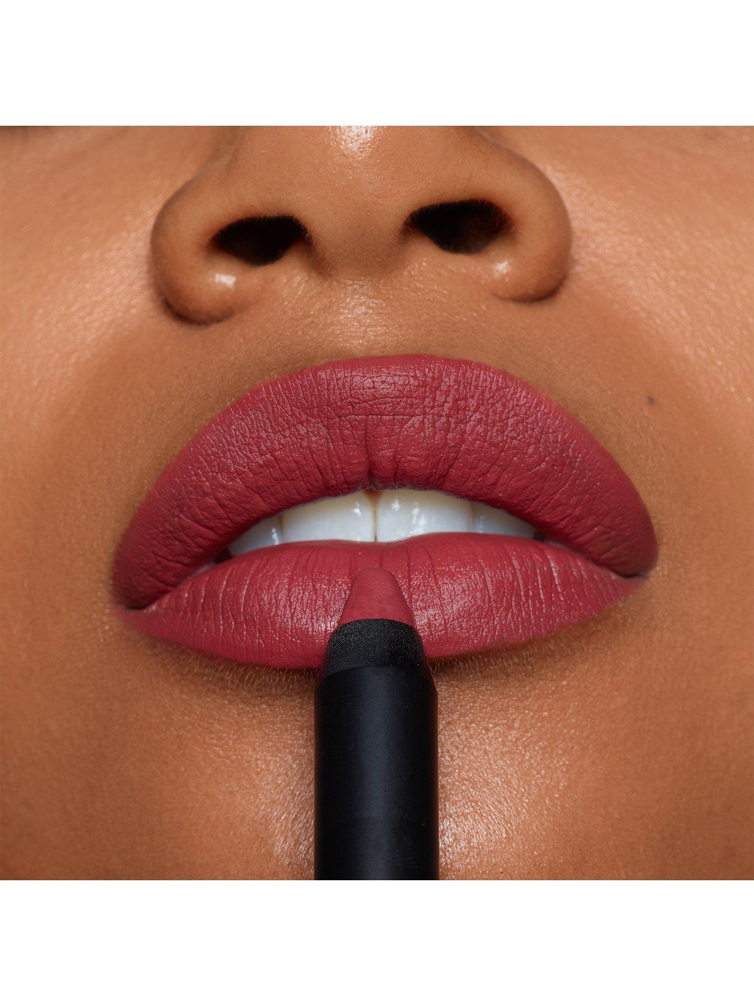 Product image 3 of 5, which shows Nudestix Intense Lip & Cheek Matte Lipstick Pencil, Retro