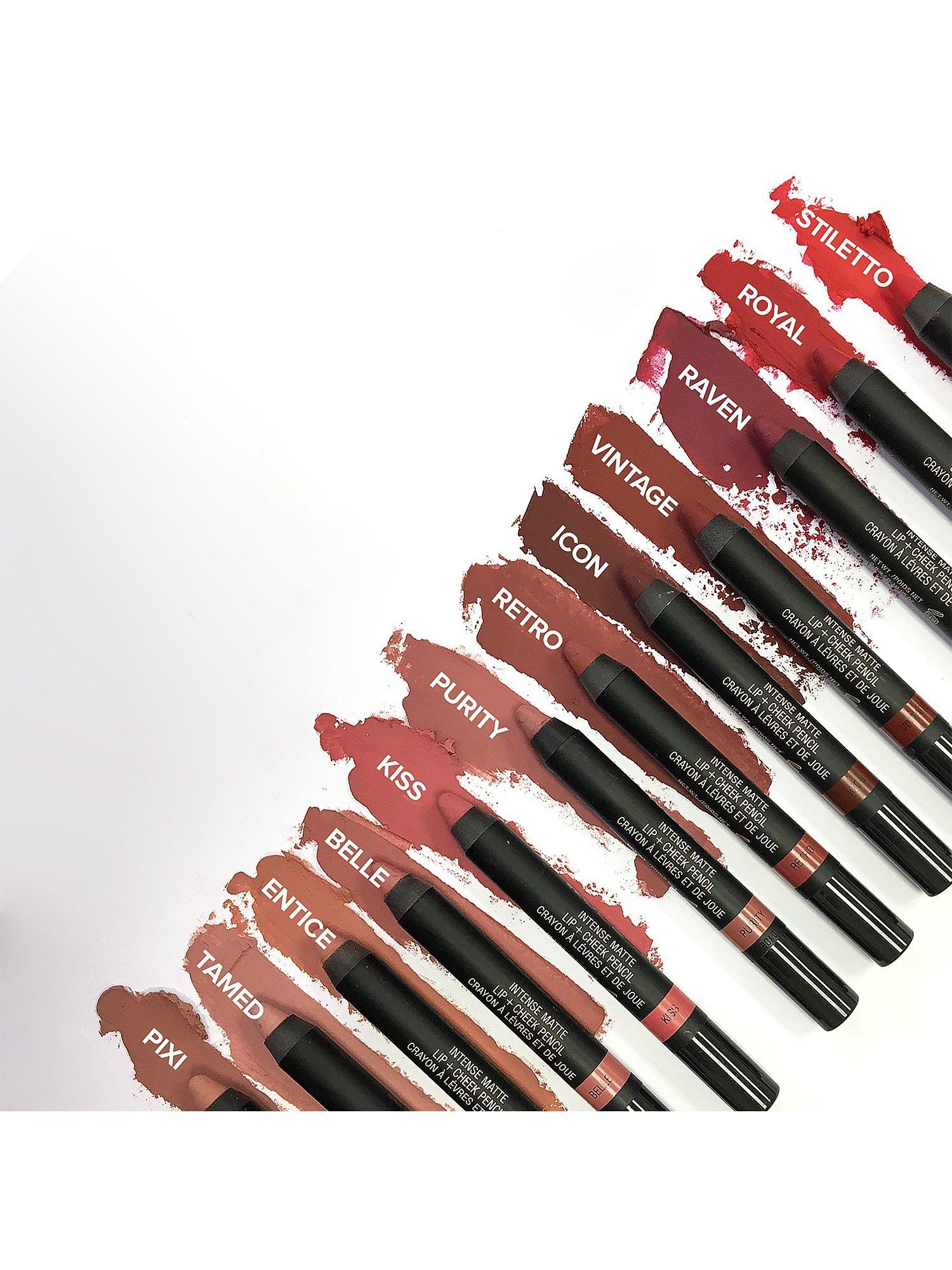 Product image 4 of 5, which shows Nudestix Intense Lip & Cheek Matte Lipstick Pencil, Vintage