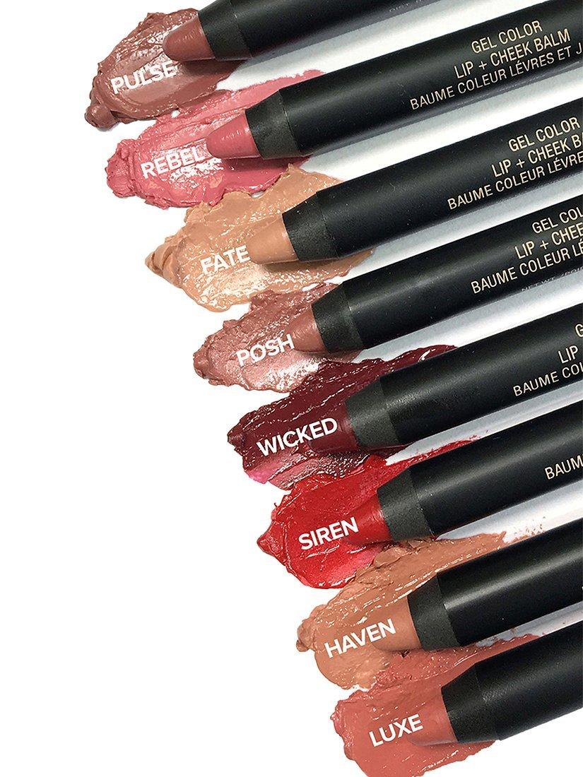 Product image 4 of 5, which shows Nudestix Gel Colour Lip & Cheek Pencil, Rebel