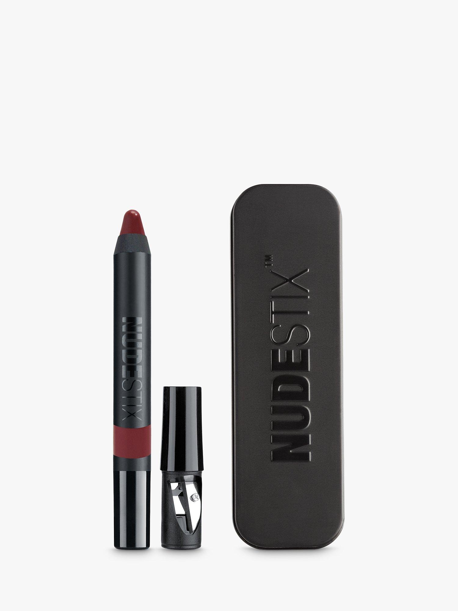 Product image 1 of 7, which shows Nudestix Gel Colour Lip & Cheek Pencil, Wicked