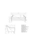 John Lewis Marlow Medium 2 Seater Sofa, Dark Leg, Soft Weave Clay