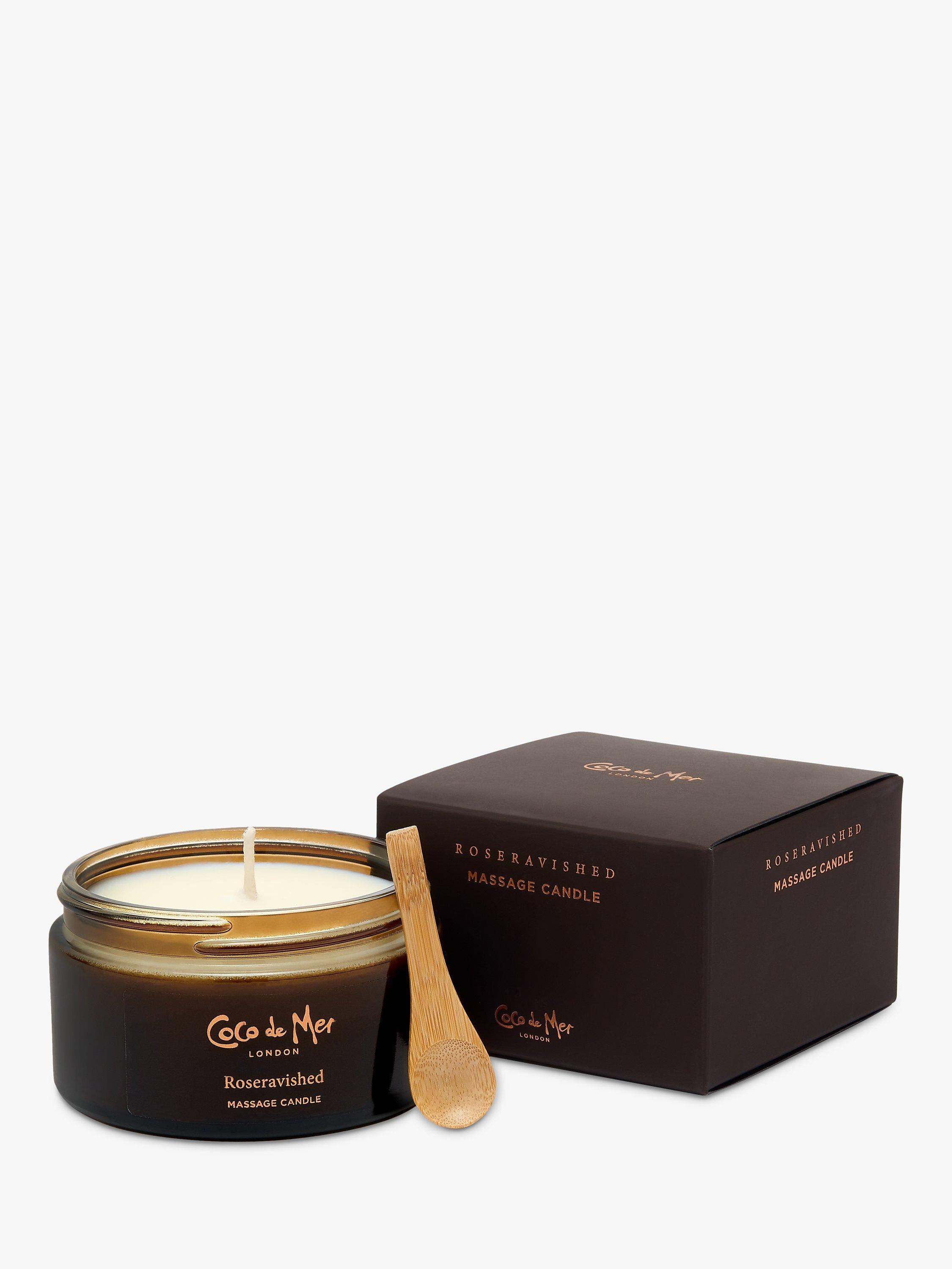 Product image 3 of 4, which shows Coco de Mer Rose and Sandalwood Massage Candle