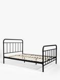 John Lewis ANYDAY Dorm Metal Bed Frame, Double, Black