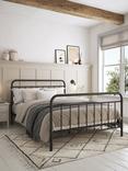 John Lewis Dorm Metal Bed Frame, Double