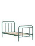 John Lewis Dorm Metal Bed Frame, Single, Agave Green