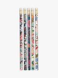 Liberty London Floral Pencil Set, Set of 10, Multi
