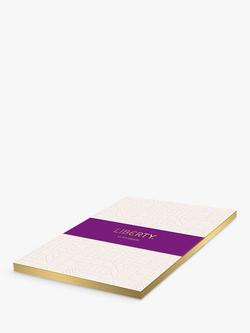 Liberty London A5 Tudor Embossed Notebook - view 2, Cream