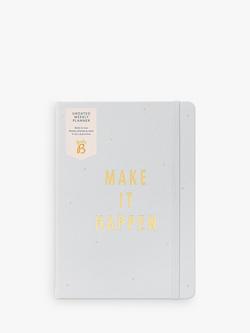 Busy B A5 Spot Undated Planner, Multi, Navy Spot