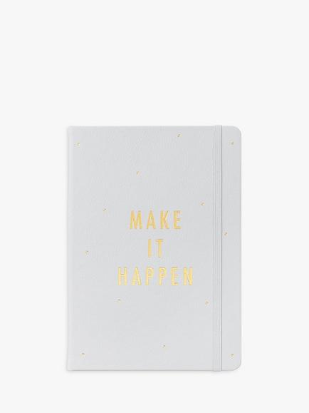 Busy B A5 Spot Undated Planner, Multi - view 2, Navy Spot