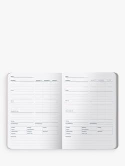 Busy B A5 Floral Food Journal, Multi - view 2, Multi