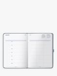 Busy B A5 17 Month 4 Schedule Mid Year Academic 2024-25 Diary, Blue