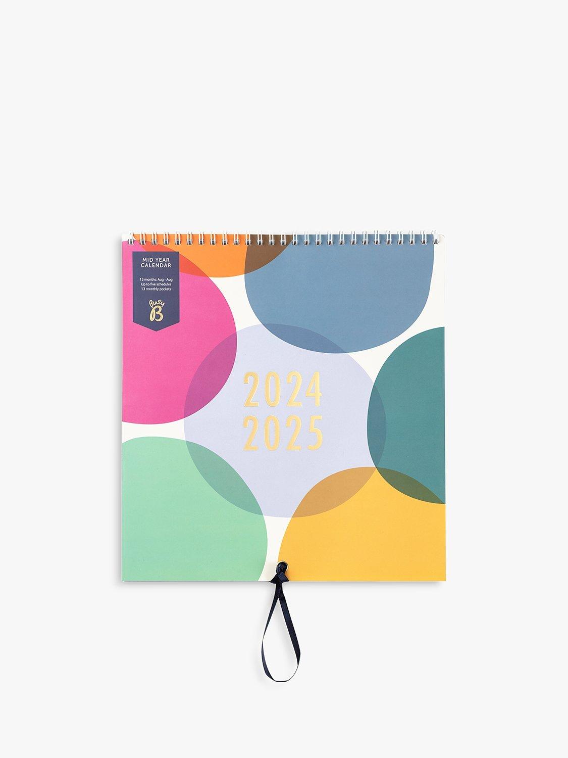 Busy B Spots Mid Year Academic 2024-25 Calendar, Multi