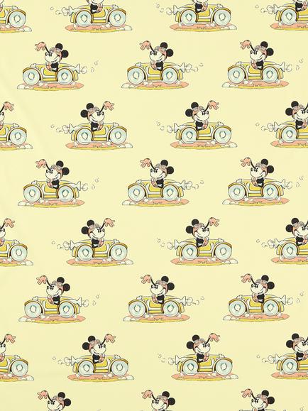 Disney Home x Sanderson Minnie Made to Measure Curtains or Roman Blind, Sherbet, Sherbet
