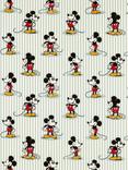 Disney Home x Sanderson Mickey Made to Measure Curtains or Roman Blind, Sea Salt