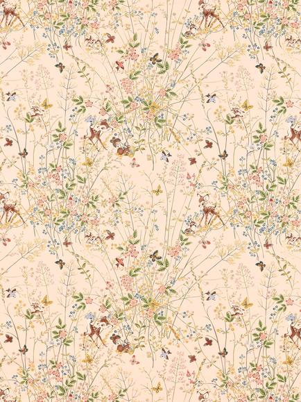 Disney Home x Sanderson Bambi Made to Measure Curtains or Roman Blind, Neapolitan, Neapolitan