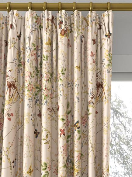 Disney Home x Sanderson Bambi Made to Measure Curtains or Roman Blind, Neapolitan - view 2, Neapolitan