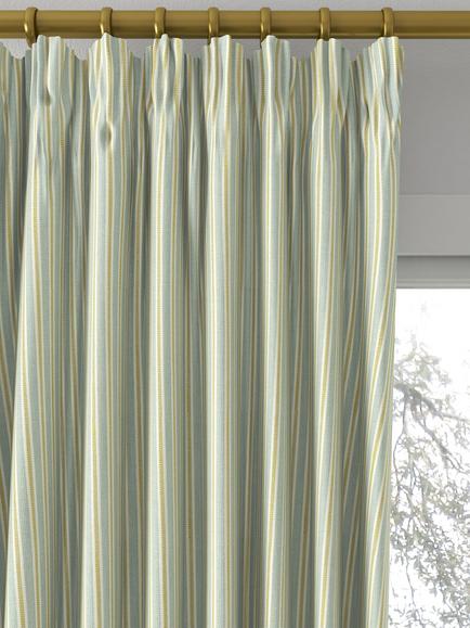 Sanderson Melford Made to Measure Curtains or Roman Blind, Duck Egg - view 2, Duck Egg