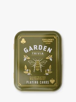 Gentlemen's Hardware Garden Trivia Waterproof Playing Cards, Multi, Multi