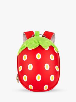 boppi Tiny Trekker Lightweight Strawberry Backpack, Multi, Multi