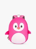 boppi Tiny Trekker Lightweight Penguin Backpack, Pink