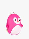 boppi Tiny Trekker Lightweight Penguin Backpack, Pink