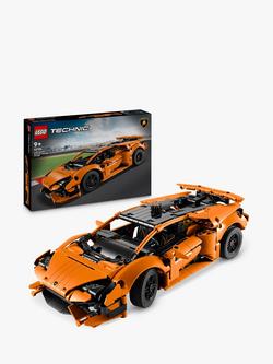 LEGO Technic Lamborghini Huracán Tecnica Orange Set 42196, Multi