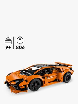 LEGO Technic Lamborghini Huracán Tecnica Orange Set 42196 - view 2, Multi