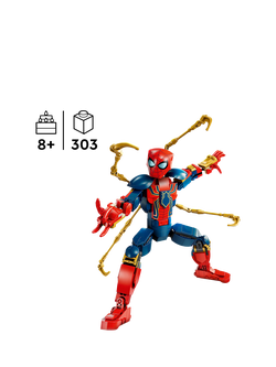 LEGO Marvel Iron Spider-Man Construction Figure Set 76298 - view 2, Multi