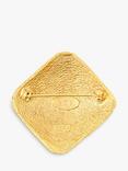 Susan Caplan Pre-Loved Chanel Textured Brooch