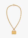 Susan Caplan Pre-Loved Chanel Quilted Bag Pendant Necklace