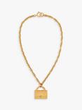 Susan Caplan Pre-Loved Chanel Quilted Bag Pendant Necklace