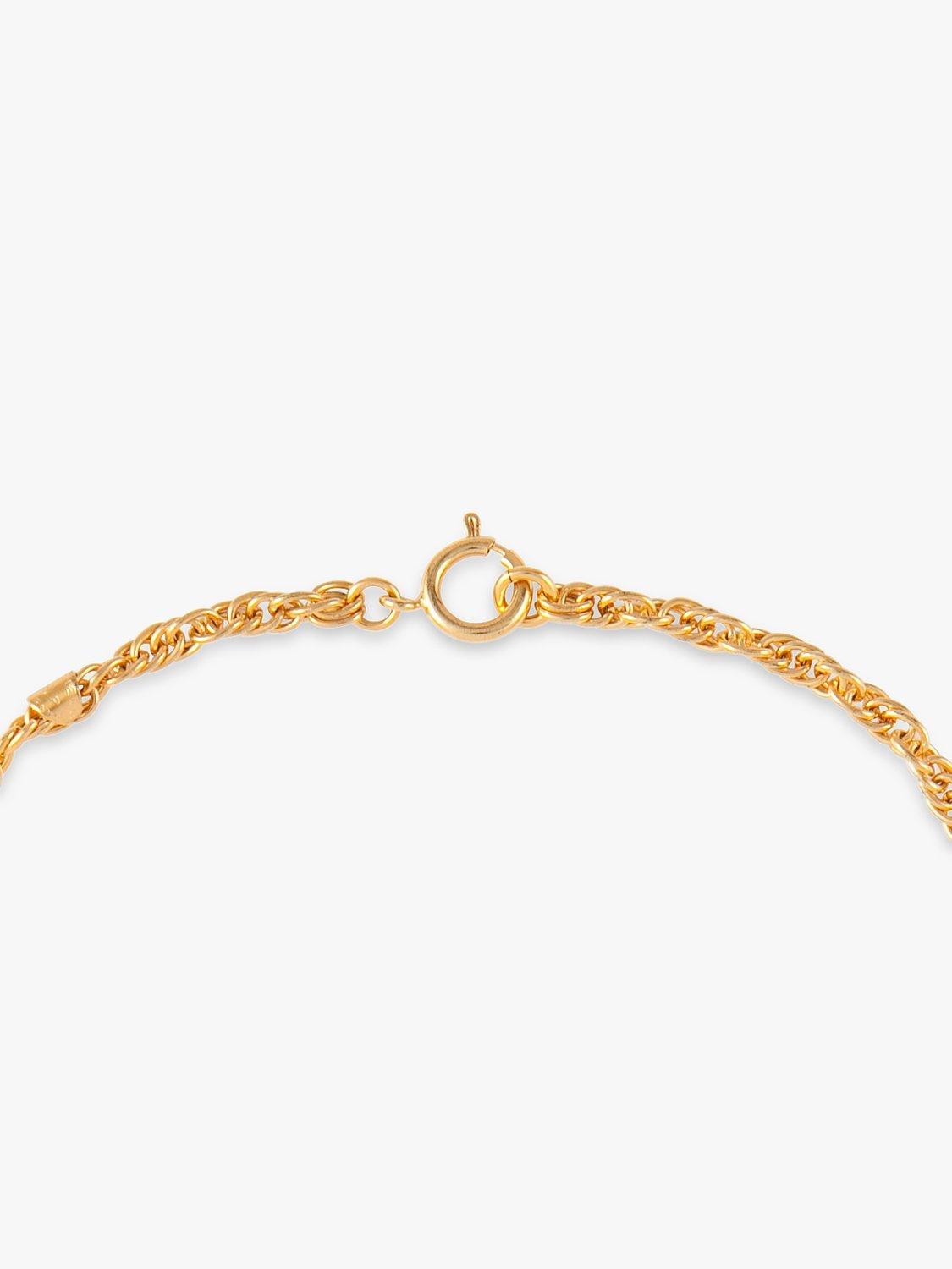 Product image 2 of 2, which shows Susan Caplan Pre-Loved Chanel Logo Pendant Necklace