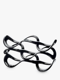 Guzzini Wine Rack, 5 Bottle, Black
