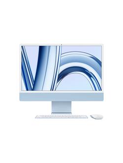 2023 Apple iMac 24 All-in-One, M3 Processor, 8GB RAM, 256GB SSD, 10‑Core GPU, 23.5” 4.5K, Blue
