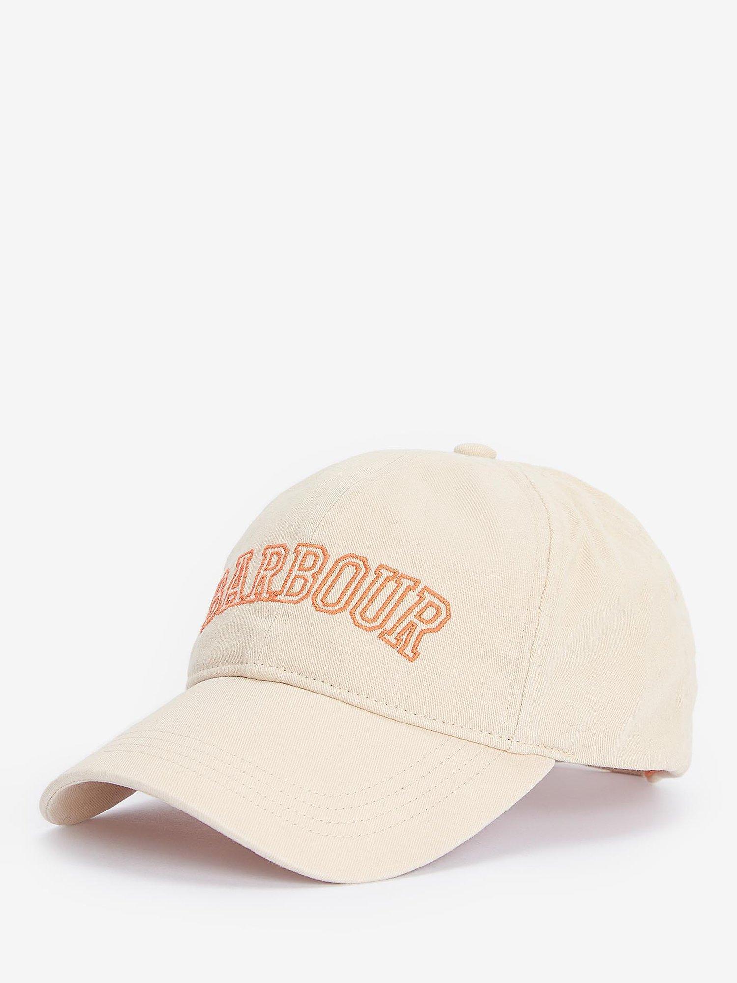Barbour Emily Sports Cap, White/Orange