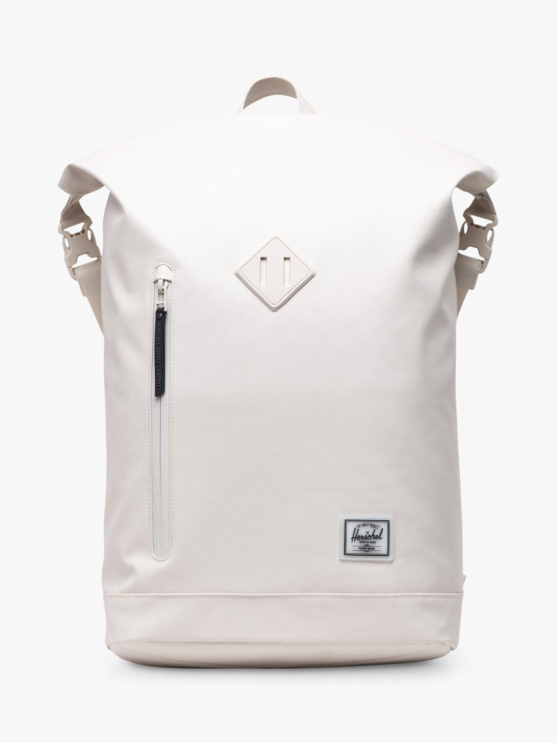 Herschel Supply Co. Weather Resistant Roll Top Backpack, Moonbeam Tonal