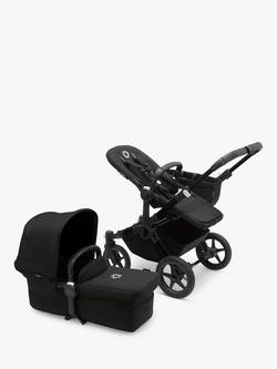Bugaboo Donkey 5 Mono Pushchair and Bassinet, Midnight Black, Midnight Black