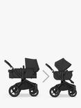 Bugaboo Donkey 5 Mono Pushchair and Bassinet, Midnight Black