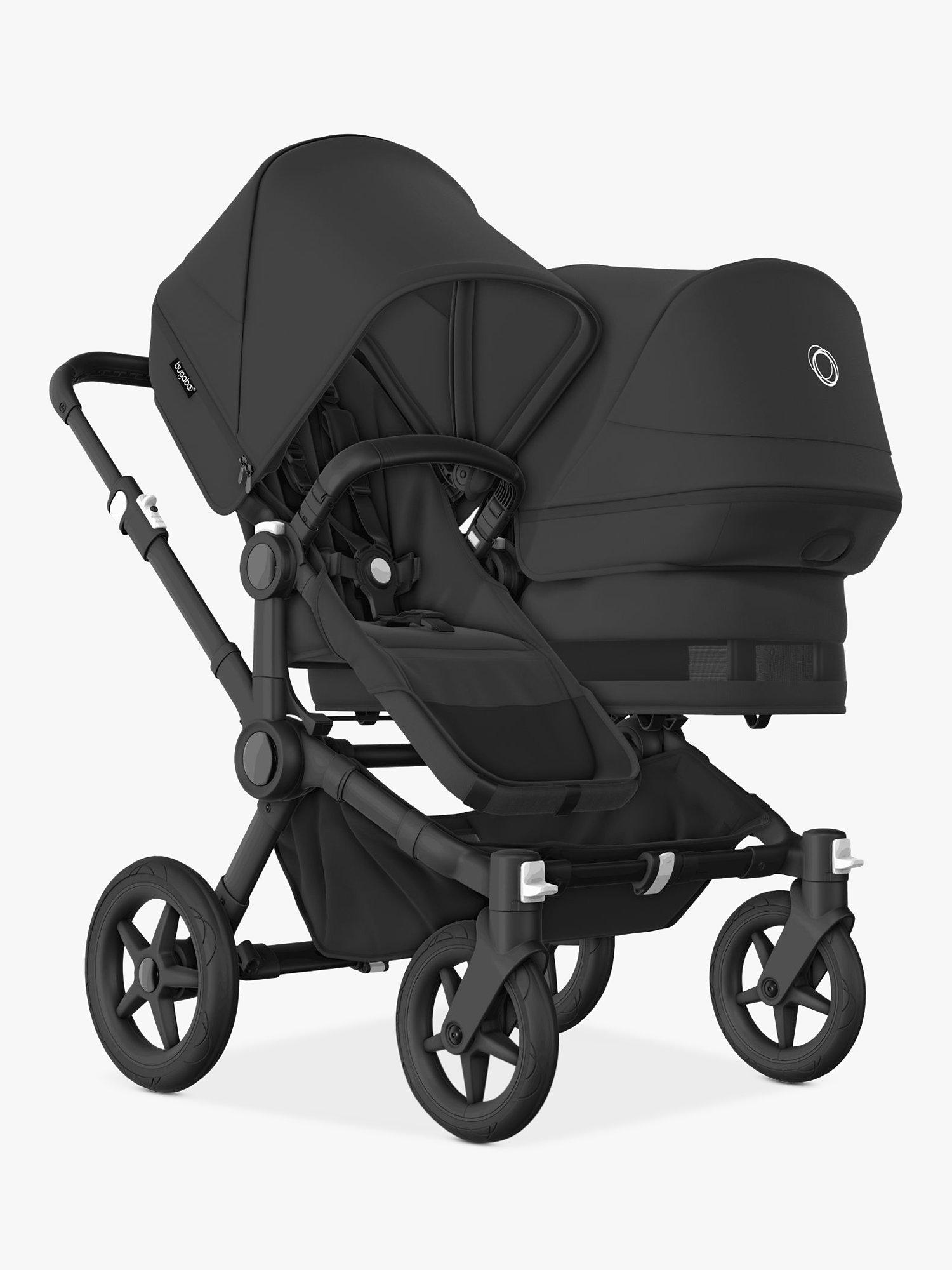 Bugaboo Donkey 5 Duo Extension Set Midnight Black