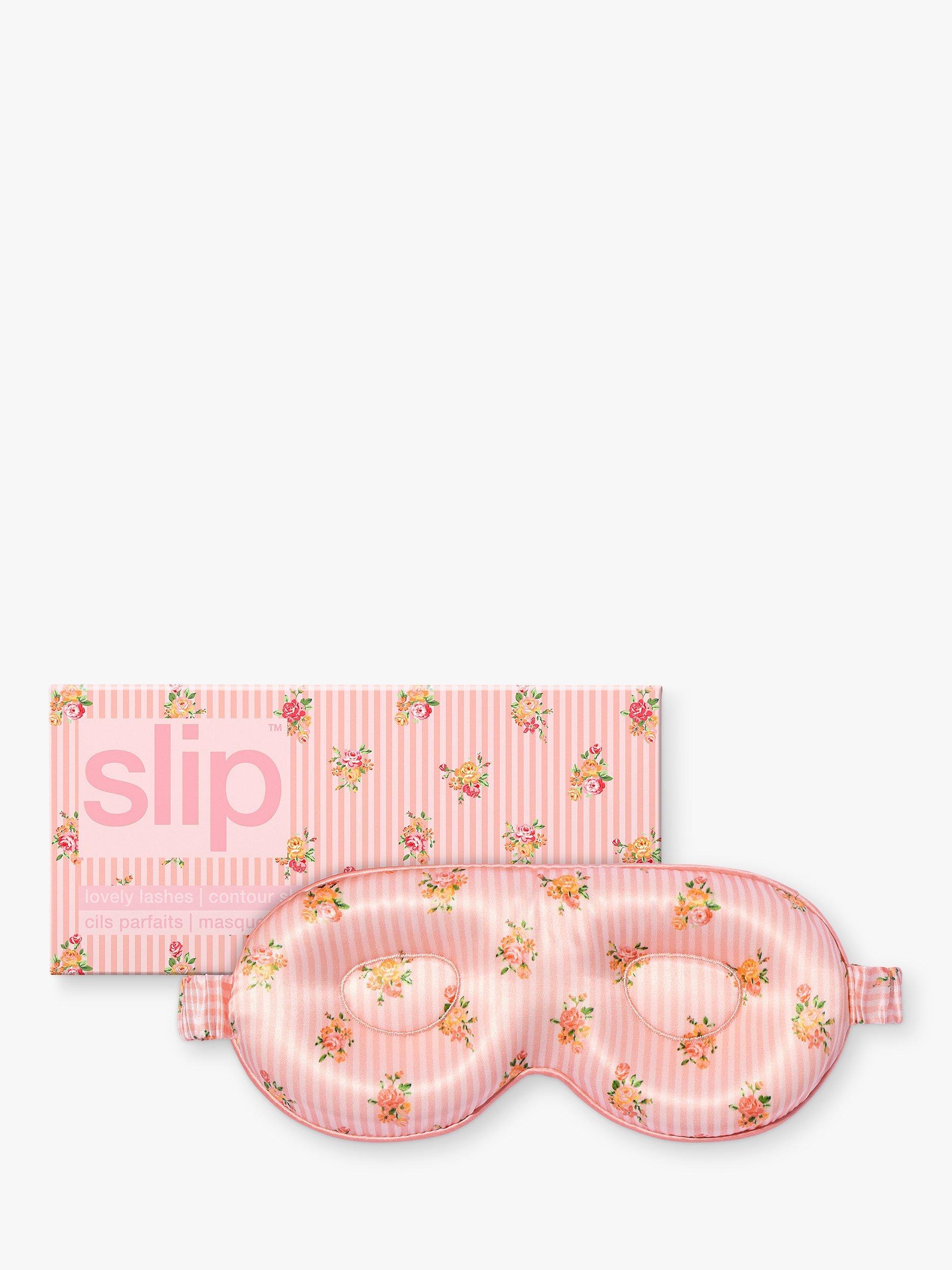 Product image 1 of 7, which shows Slip® Lovely Lashes Contour Sleep Mask, Petal