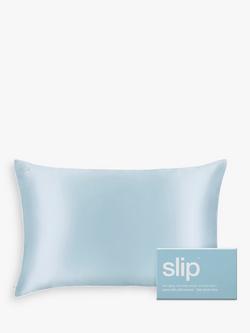 Slip® Pure Silk Zippered Pillowcase - view 2, Seabreeze
