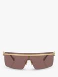 Miu Miu MU50ZS Women's Irregular Sunglasses