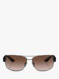 Prada Linea Rossa PS 50ZS Men's Rectangular Sunglasses