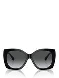 CHANEL Square Sunglasses CH5519 Black/Grey Gradient